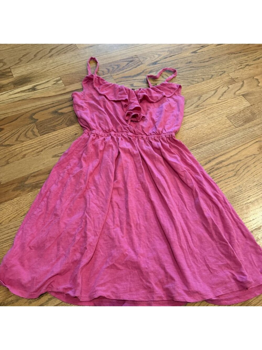 Loft Womens Pink Tank Dress Size Small Spaghetti Straps